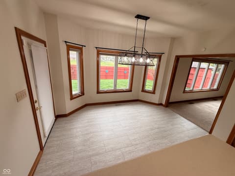 Dining room at 5012 Harway Court, Indianapolis, IN