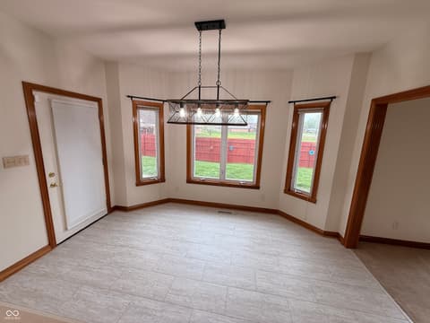 Dining room at 5012 Harway Court, Indianapolis, IN
