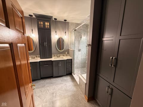 Bathroom at 5012 Harway Court, Indianapolis, IN