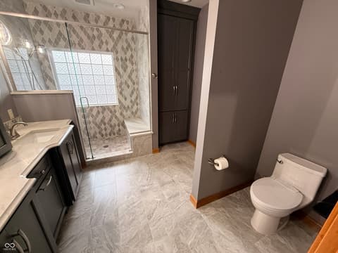 Bathroom at 5012 Harway Court, Indianapolis, IN