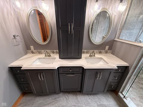 Bathroom at 5012 Harway Court, Indianapolis, IN