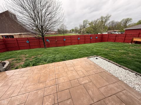 Yard at 5012 Harway Court, Indianapolis, IN
