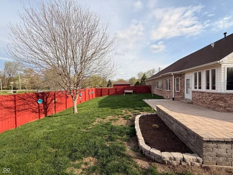 Yard at 5012 Harway Court, Indianapolis, IN