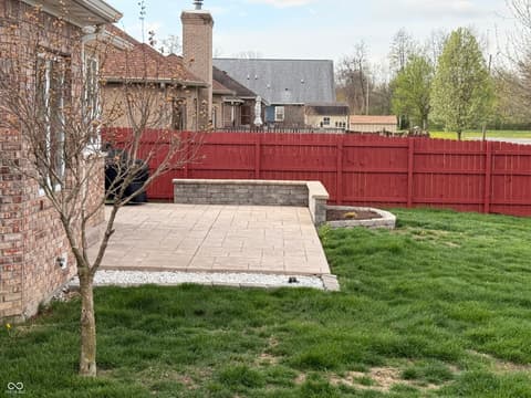 Yard at 5012 Harway Court, Indianapolis, IN