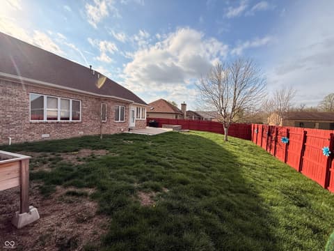Yard at 5012 Harway Court, Indianapolis, IN