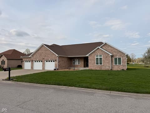 Front exterior at 5012 Harway Court, Indianapolis, IN