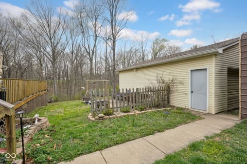 Yard at 8488 S Riser Drive, Nineveh, IN
