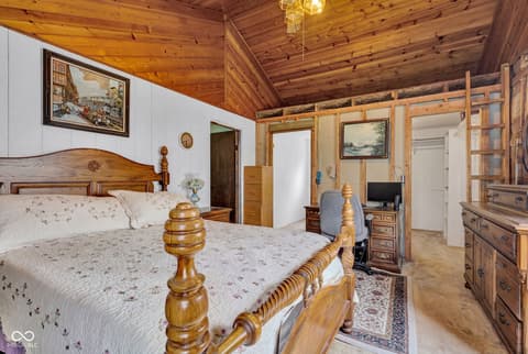 Bedroom at 8488 S Riser Drive, Nineveh, IN