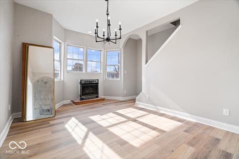 Living room at 1214 English Avenue, Indianapolis, IN