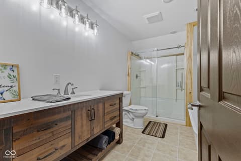 Bathroom at 6426 State Rd 142, Martinsville, IN