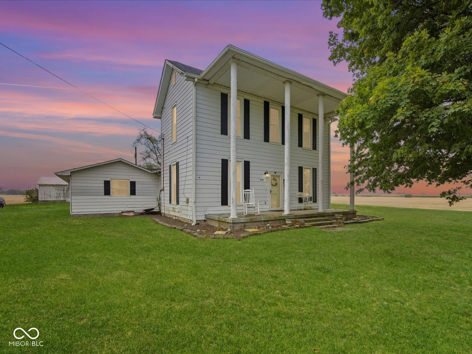 Front exterior at 3768 S 275 W, Shelbyville, IN