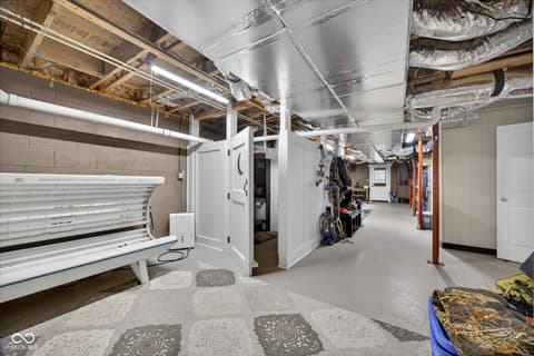 Basement at 981 Denali Drive, Spencer, IN