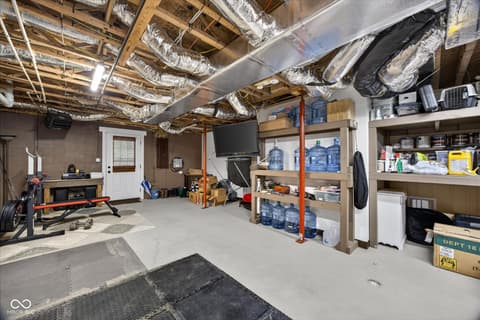 Basement at 981 Denali Drive, Spencer, IN