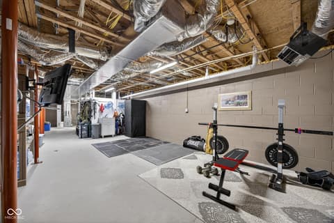 Basement at 981 Denali Drive, Spencer, IN