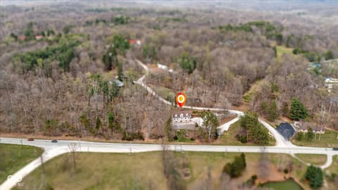 Aerial view at 981 Denali Drive, Spencer, IN
