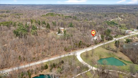 Aerial view at 981 Denali Drive, Spencer, IN