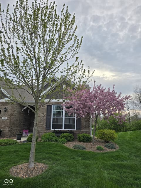 Front exterior at 758 N Johnson Branch Road, Greenfield, IN
