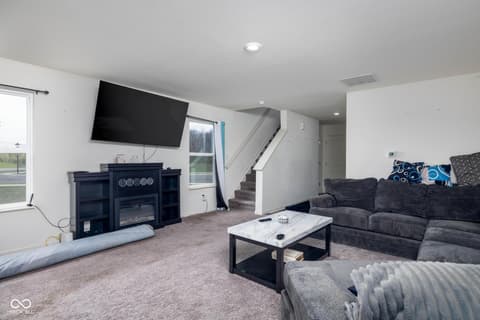 Living room at 3009 Lennon Lane, Indianapolis, IN