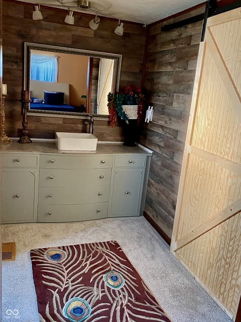 Primary bathroom at 7989 E County Road 200 N, Avon, IN
