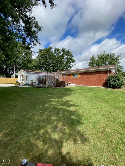 Backyard at 7989 E County Road 200 N, Avon, IN
