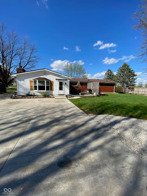 Backyard at 7989 E County Road 200 N, Avon, IN
