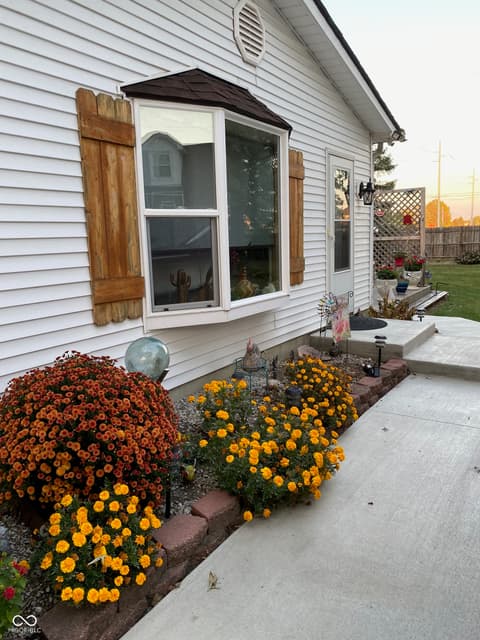 Backyard at 7989 E County Road 200 N, Avon, IN