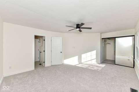 Bedroom at 7321 Harbour Point, Indianapolis, IN