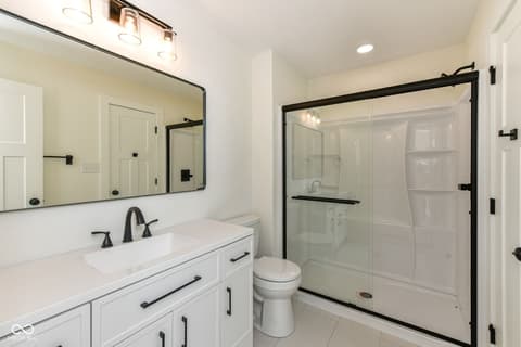 Bathroom at 7321 Harbour Point, Indianapolis, IN