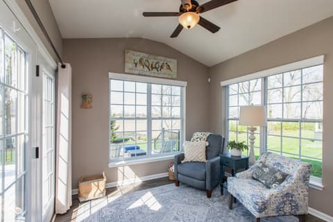 Bonus room at 4220 Backstretch Lane, Bargersville, IN