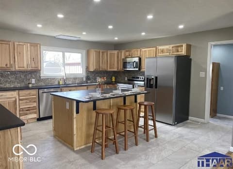 Kitchen at 1015 Elizabeth Lane, Terre Haute, IN