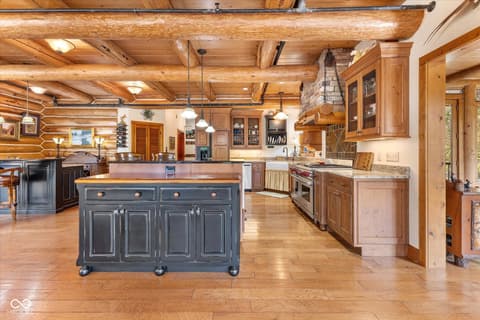 Kitchen at 7839 W Bellsville Pike, Nashville, IN