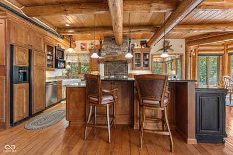 Kitchen at 7839 W Bellsville Pike, Nashville, IN