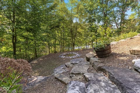 Yard at 7839 W Bellsville Pike, Nashville, IN