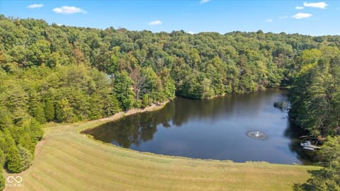 Aerial view at 7839 W Bellsville Pike, Nashville, IN
