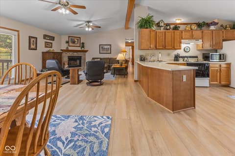 Kitchen at 7839 W Bellsville Pike, Nashville, IN