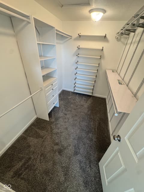 Walk In Closets — 1296 Wood Thrush Court, Greenwood, IN