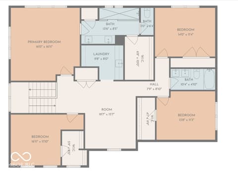 Floor Plan — 1296 Wood Thrush Court, Greenwood, IN