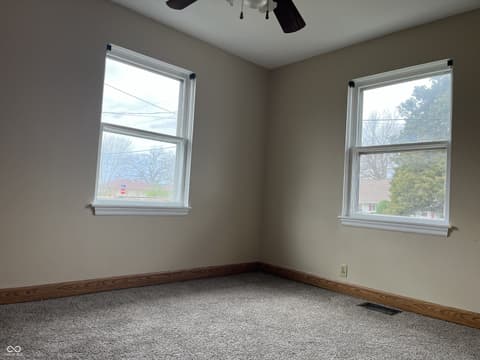 Bedroom at 25 W Stump Street, Williamsport, IN