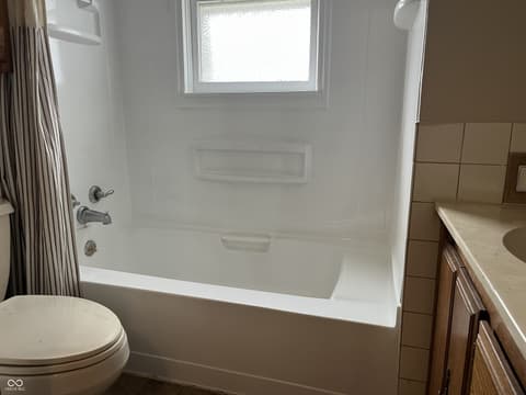 Bathroom at 25 W Stump Street, Williamsport, IN