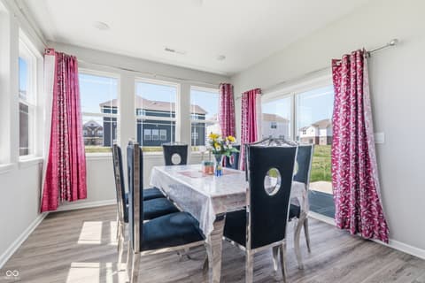 Dining room at 180 Walker Drive, Whiteland, IN