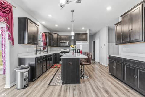Kitchen at 180 Walker Drive, Whiteland, IN