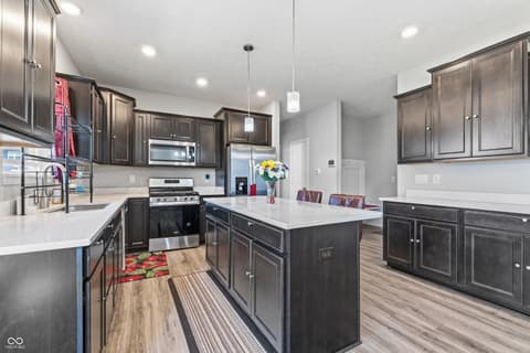 Kitchen at 180 Walker Drive, Whiteland, IN