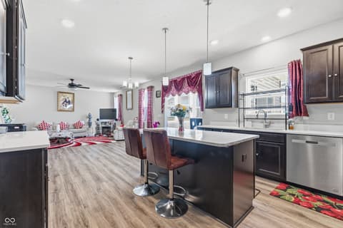Kitchen at 180 Walker Drive, Whiteland, IN