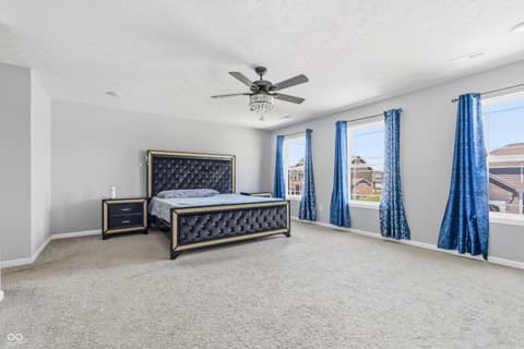 Bedroom at 180 Walker Drive, Whiteland, IN