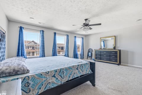 Bedroom at 180 Walker Drive, Whiteland, IN