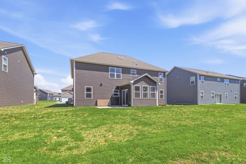 Backyard at 180 Walker Drive, Whiteland, IN