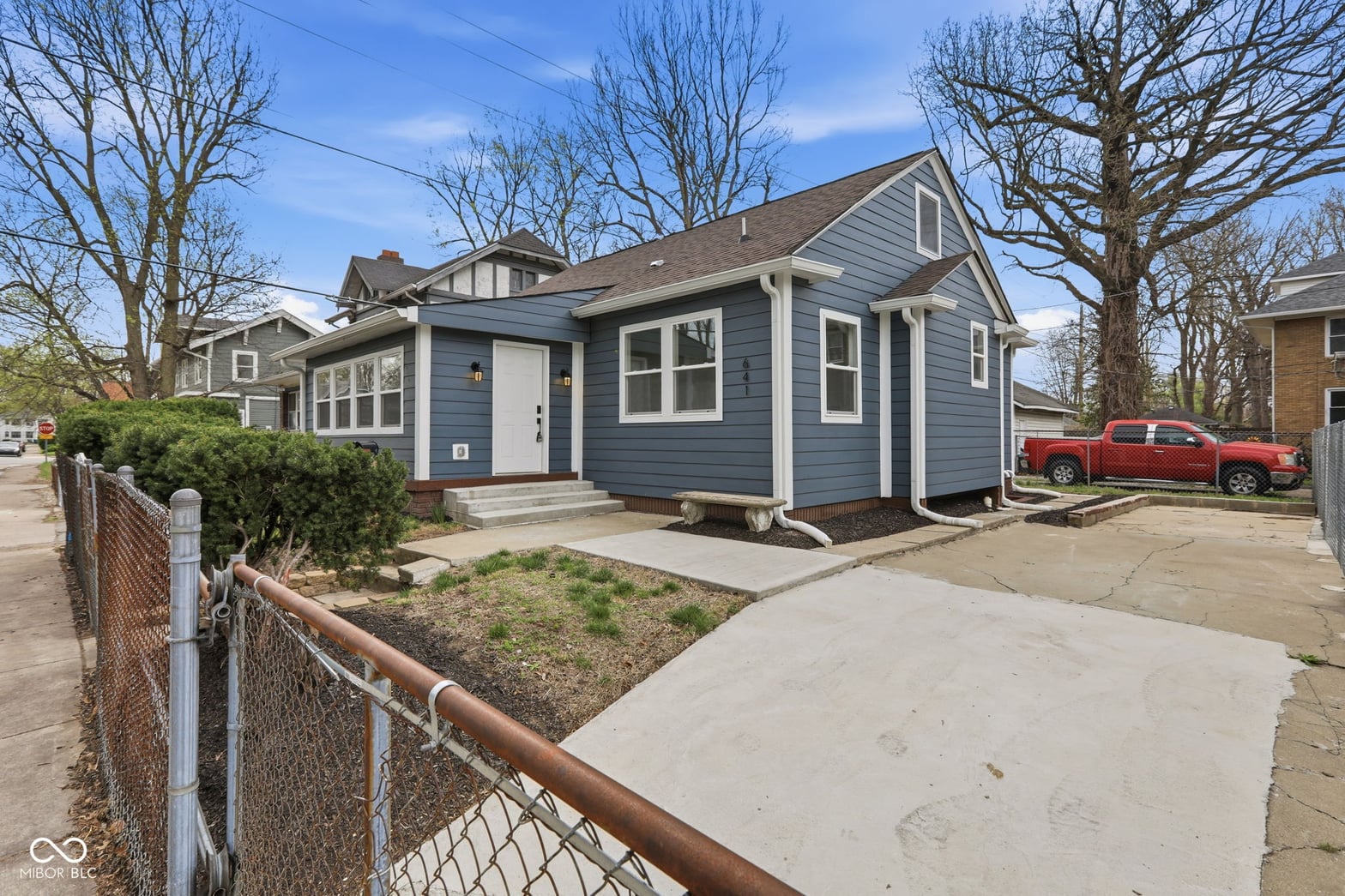 Front exterior at 641 E 33rd Street, Indianapolis, IN