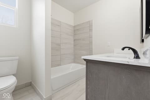 Bathroom at 641 E 33rd Street, Indianapolis, IN