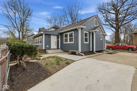 Front exterior at 641 E 33rd Street, Indianapolis, IN