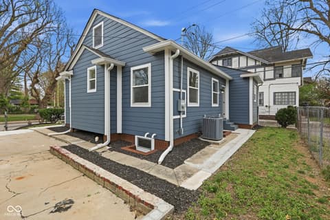 Side exterior at 641 E 33rd Street, Indianapolis, IN